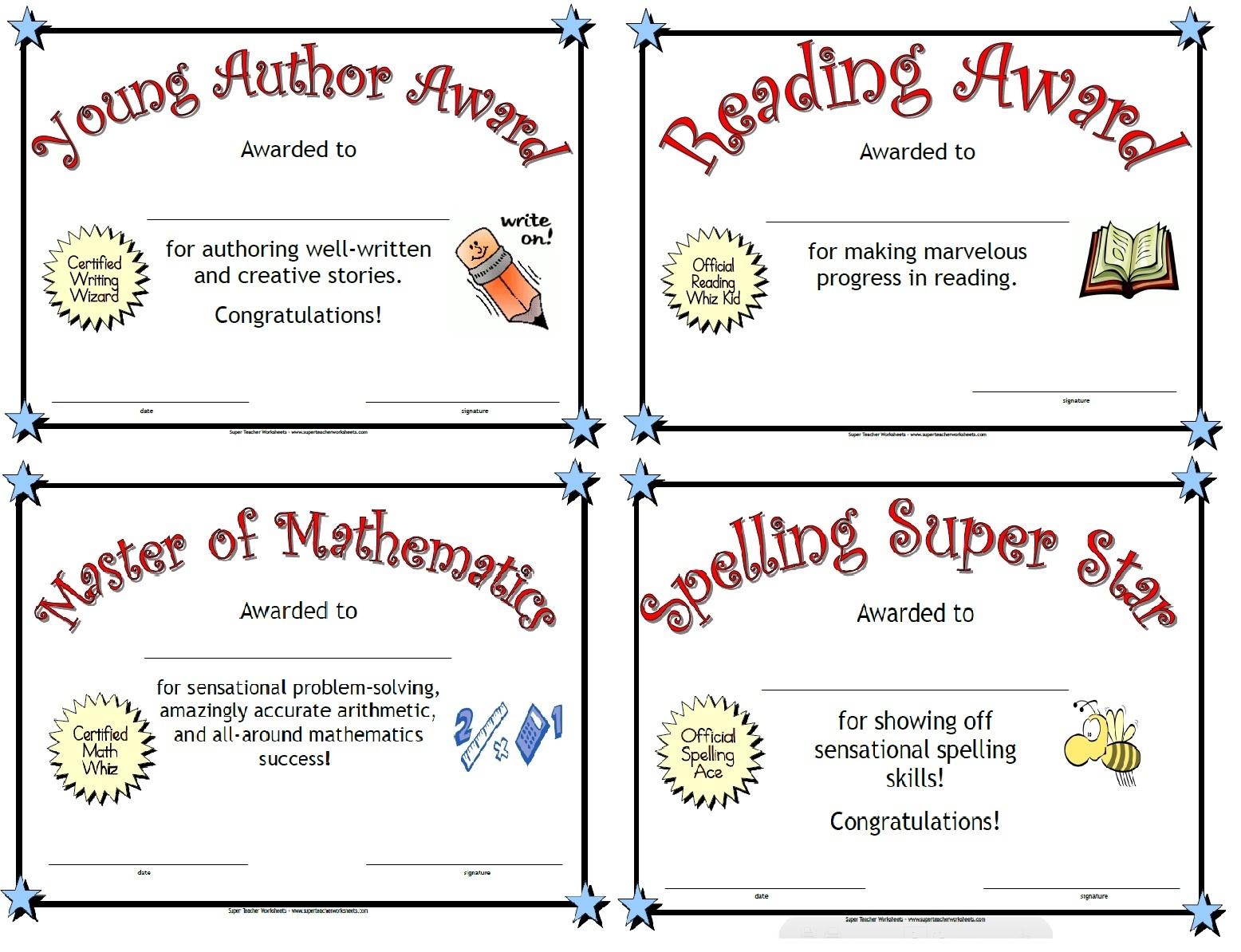 A B Honor Roll Free Printable