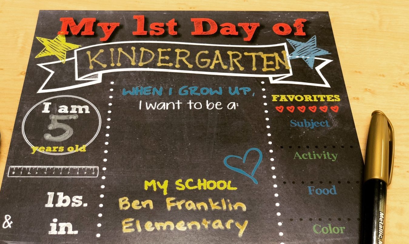 Printable Back to School Chalkboard Sign NeverDoneWithFun