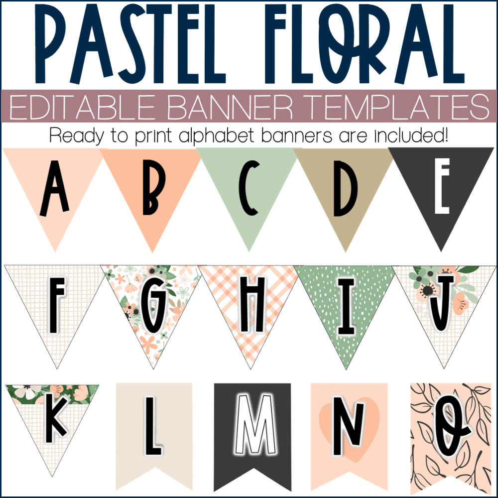 Free Printable Letters For Banners