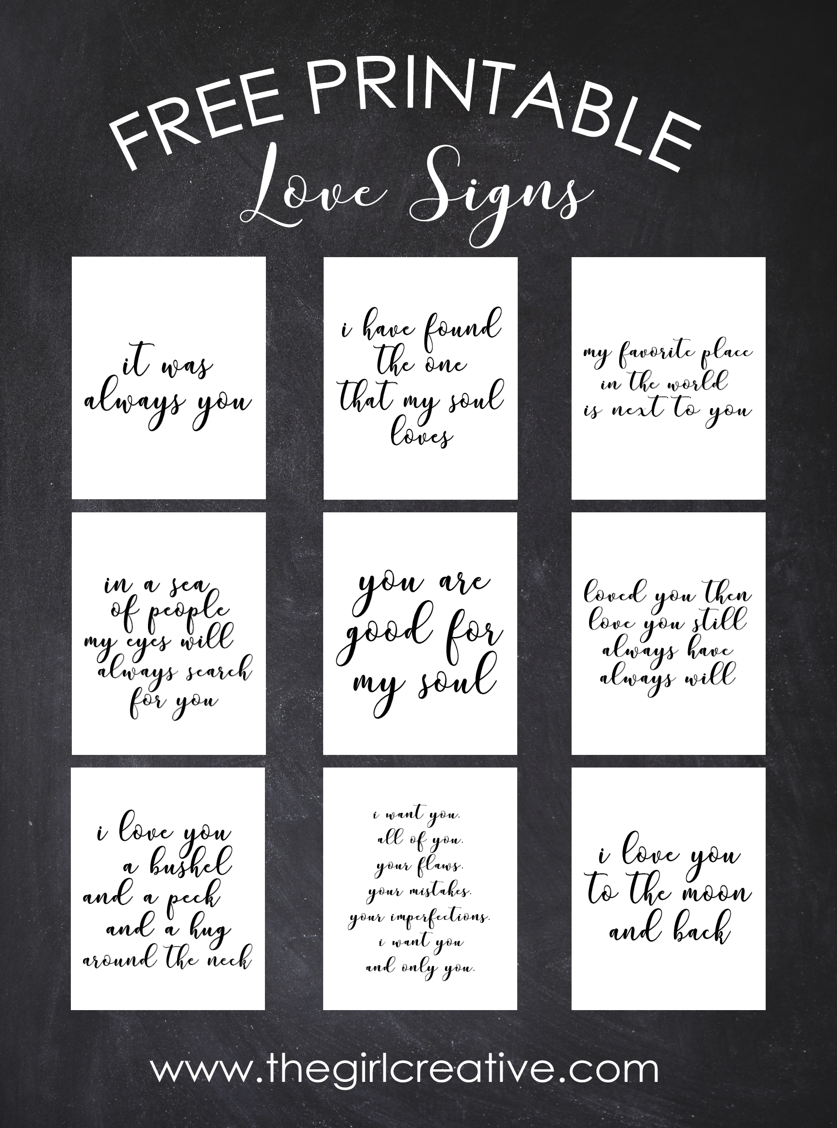Free Bathroom Printables