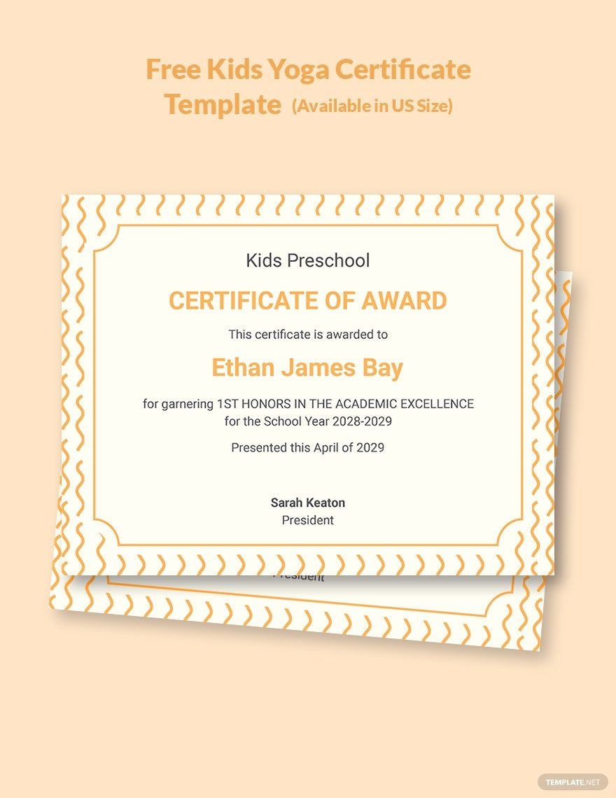 Printable Certificate Templates In Apple Pages Imac FREE Download Template
