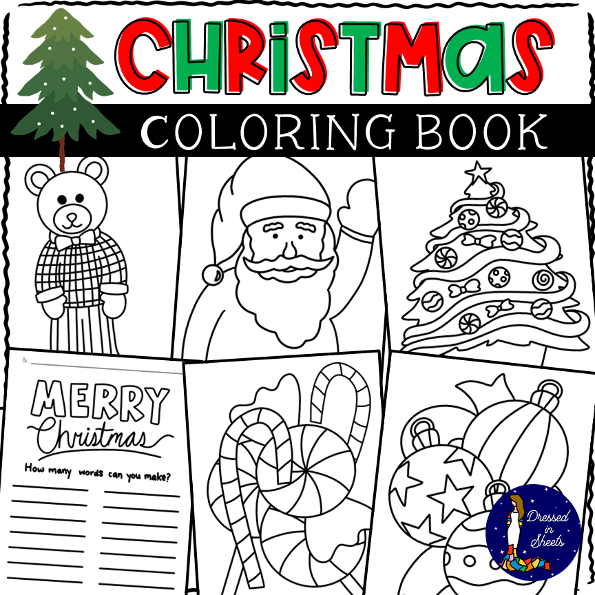 Printable Christmas Coloring Pages Payhip