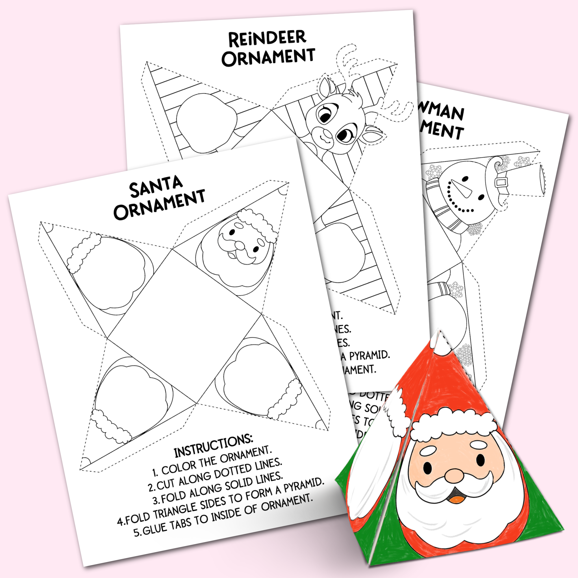 Free Printable Christmas Decorations