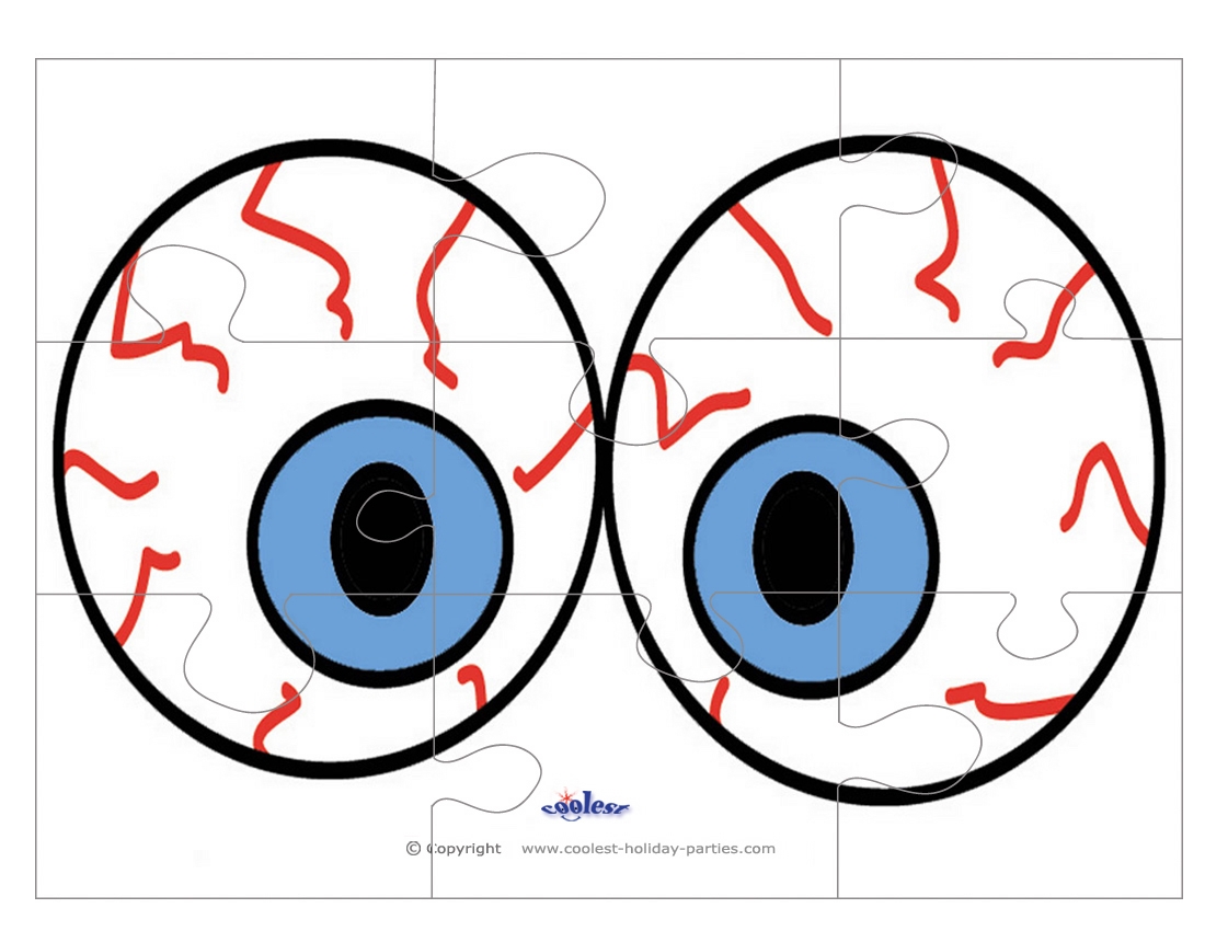 Free Printable Spooky Eyes