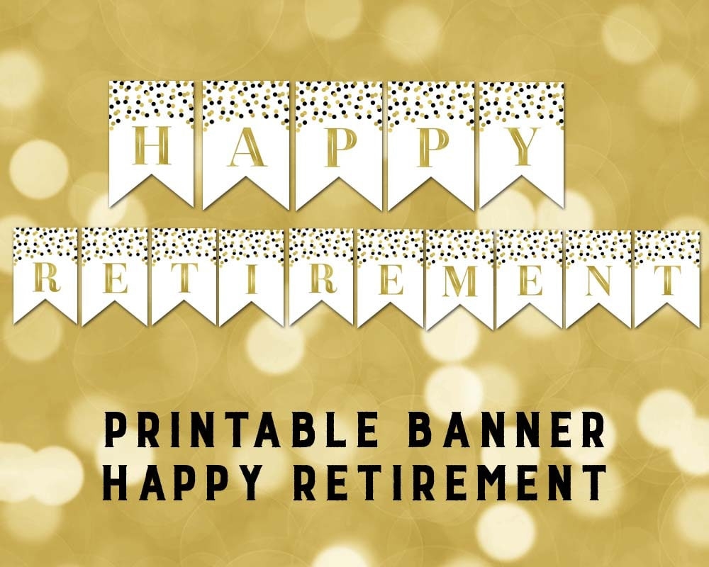 Free Retirement Printables