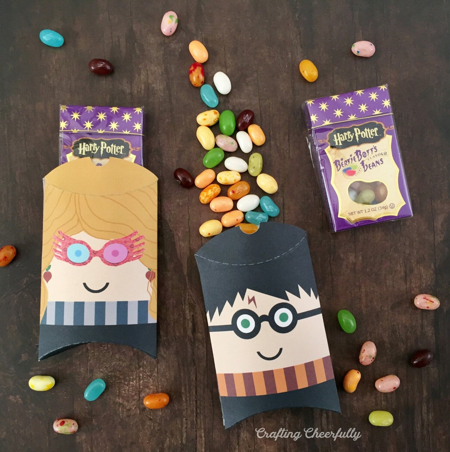 Printable Harry Potter Treat Boxes Crafting Cheerfully