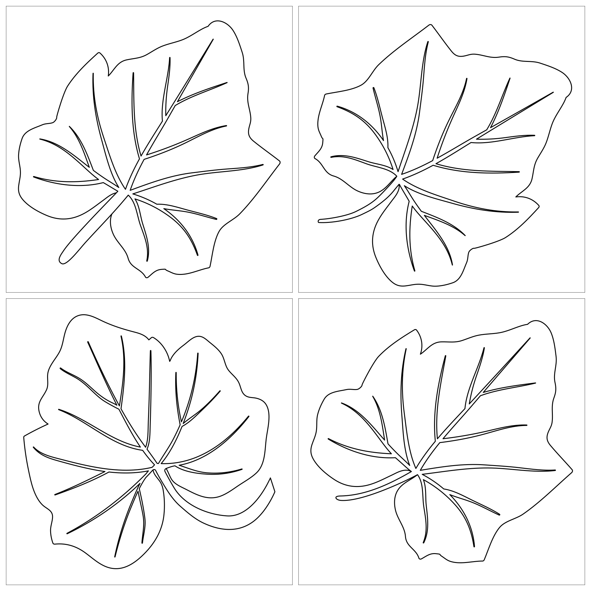 Pumpkin Leaf Template 15 Free PDF Printables Printablee