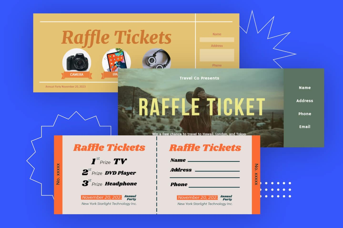 Raffle Ticket Maker Design Printable Raffle Tickets For Free Online Fotor