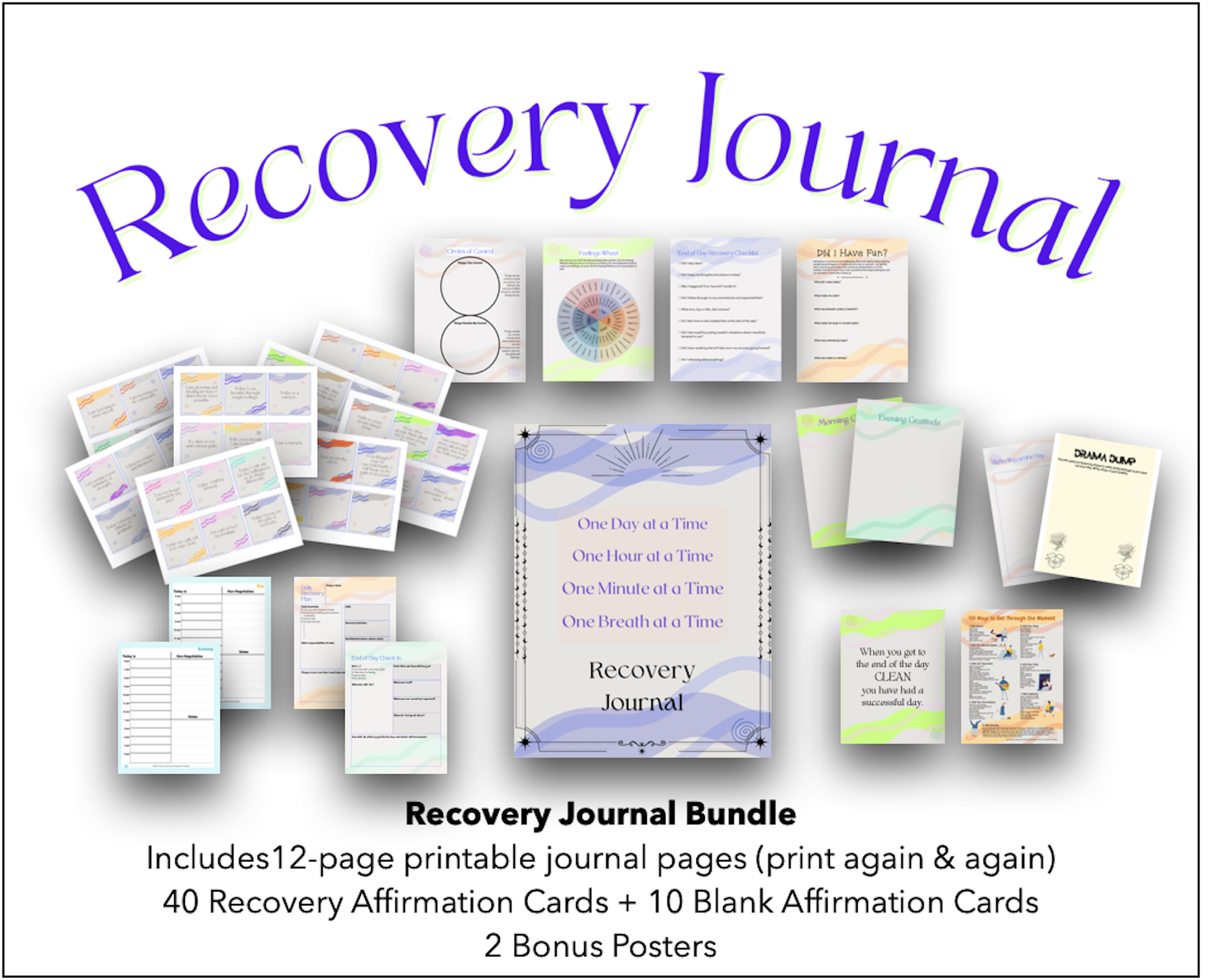 Recovery Journal Possibility Printables