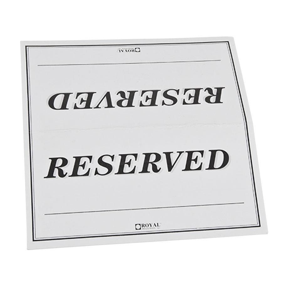 Reserved Table Signs 7 Free PDF Printables Printablee
