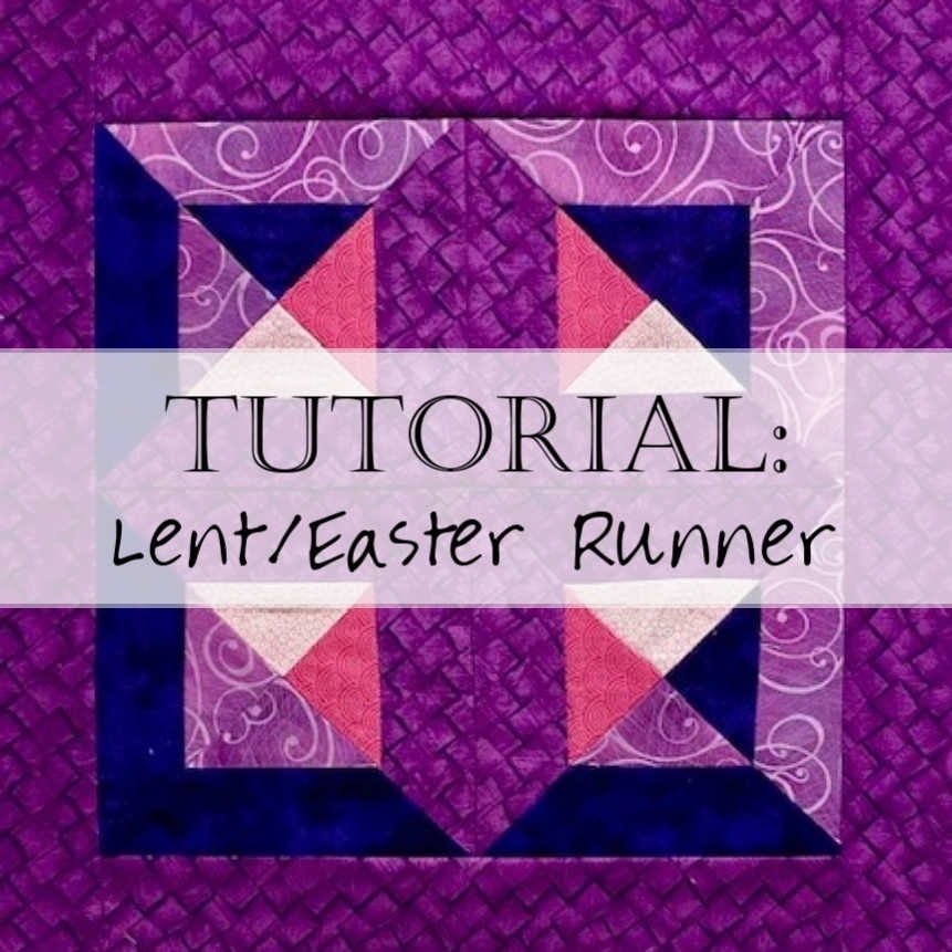 Reversible Lent Easter Table Runner Tutorial Faith And Fabric
