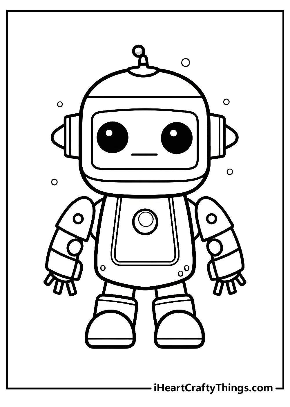 Robot Coloring Pages 100 Free Printables 