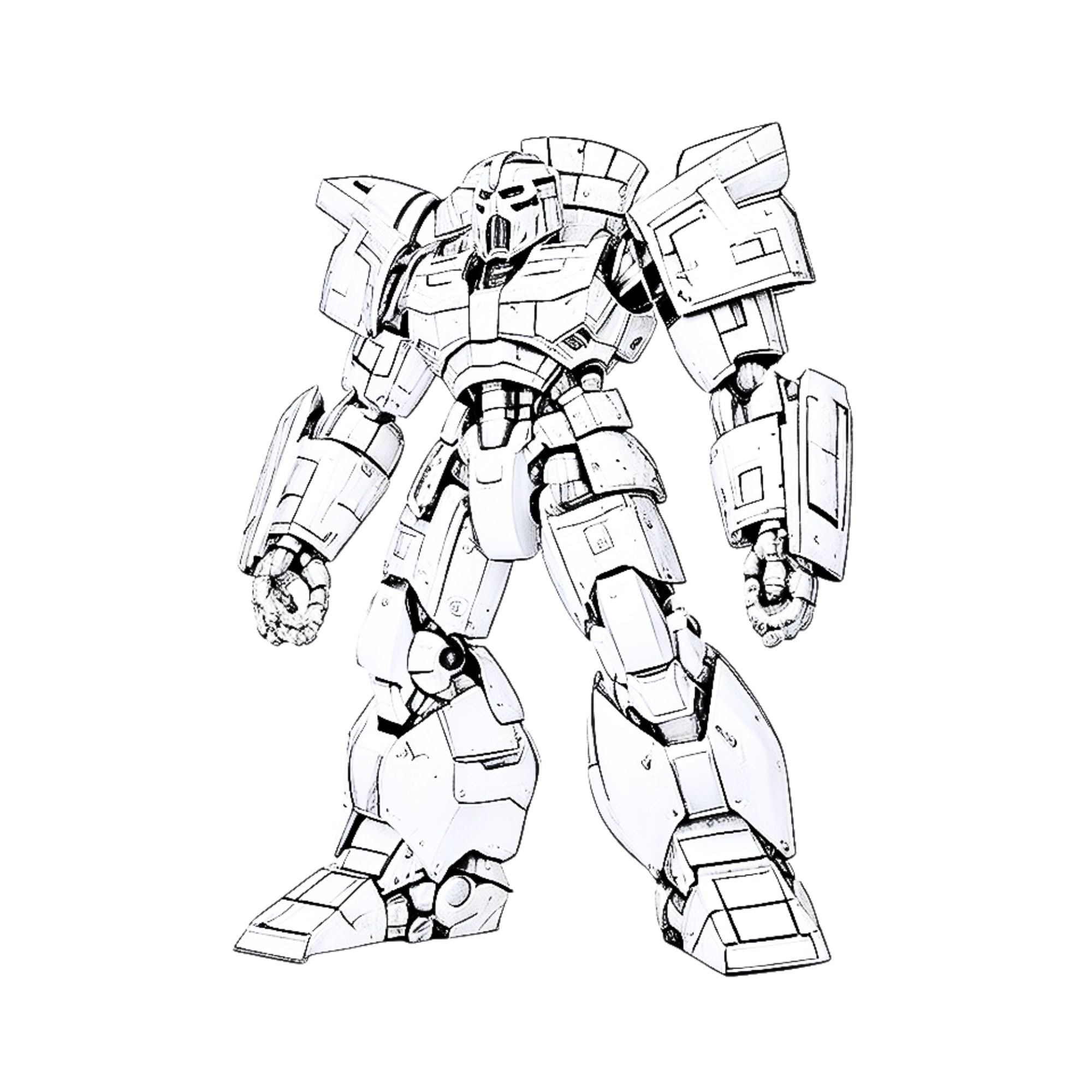 Free Printable Robot Coloring Pages