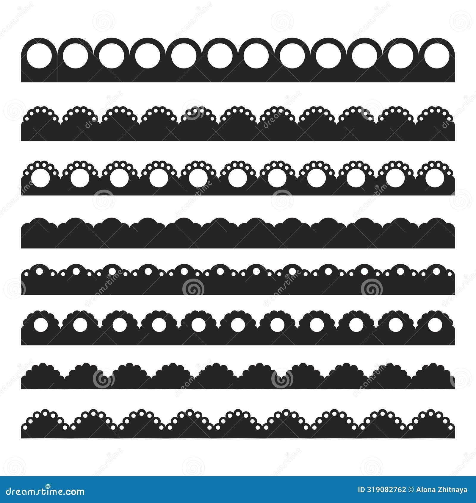 Free Printable Scalloped Edges