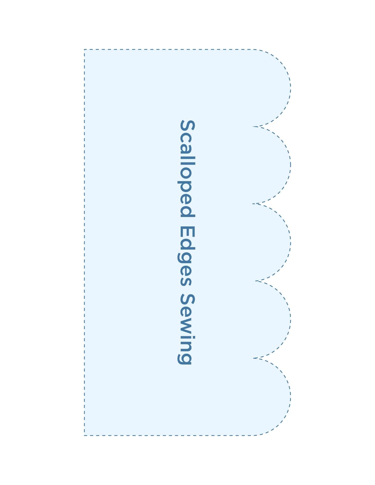 Scallop Template 10 Free PDF Printables Printablee