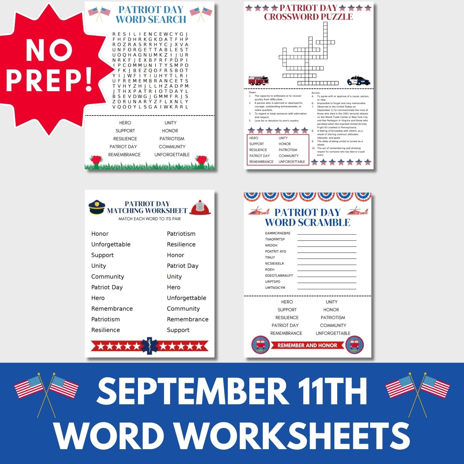Free Printables For Patriots Day