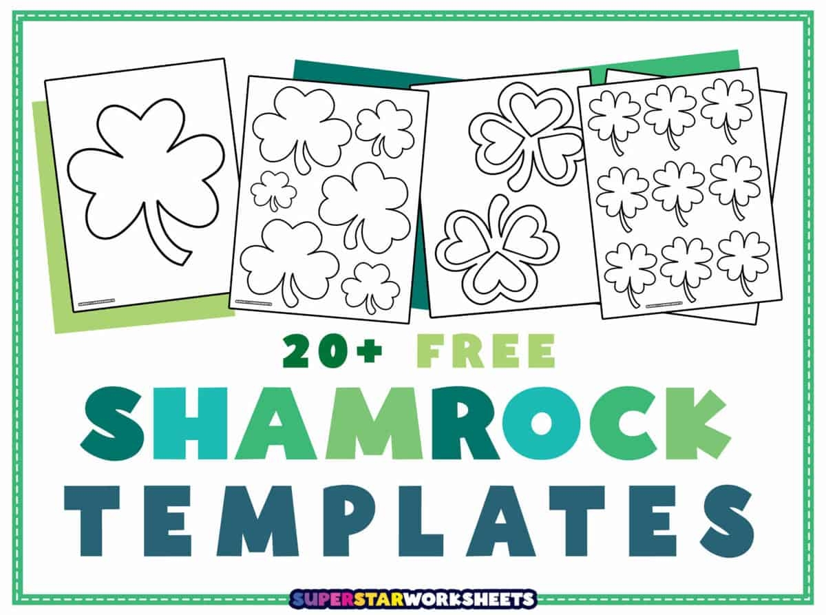 Free Printable Clover Leaf Page