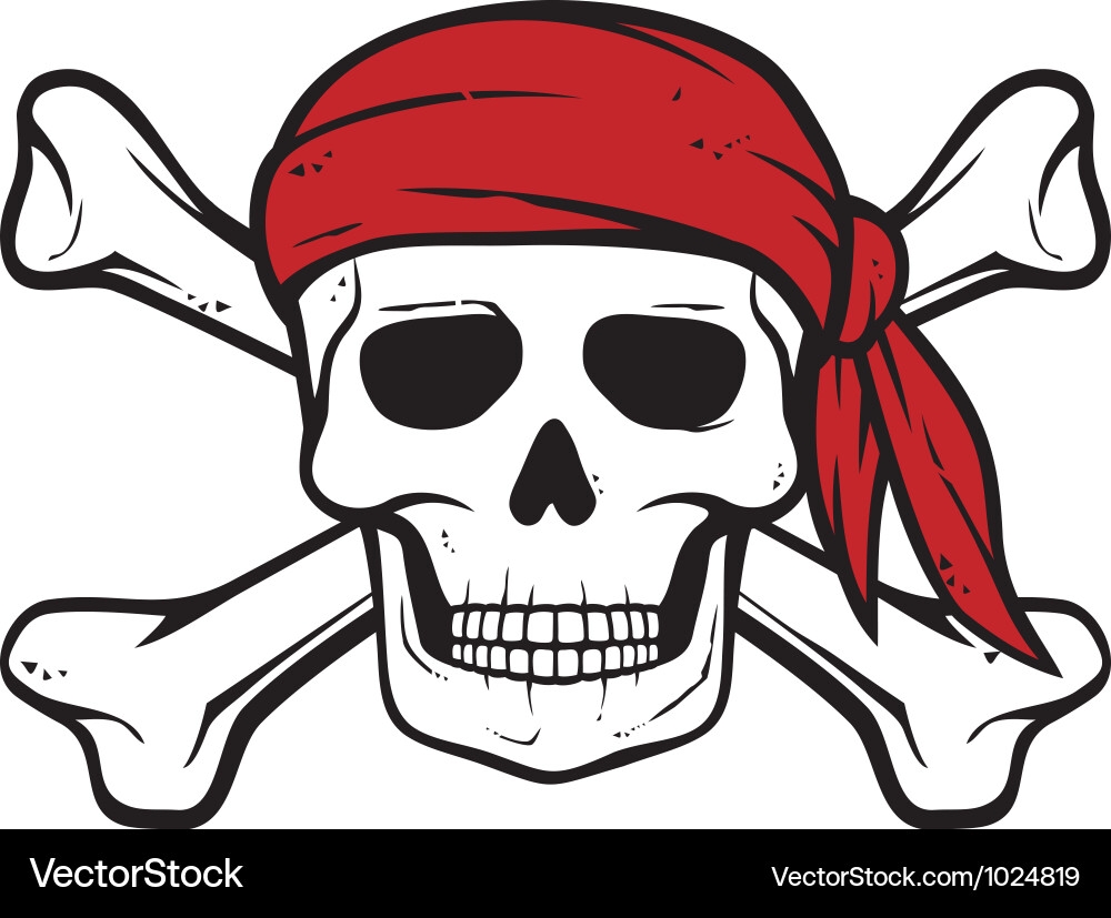 Skull Crossbones Bandana Vector Images over 950 