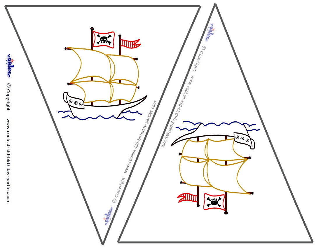 Free Printable Pirate Flags