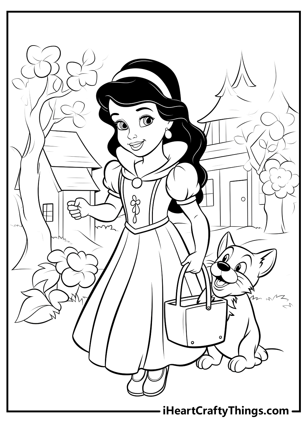 Snow White Coloring Pages 100 Free Printables 