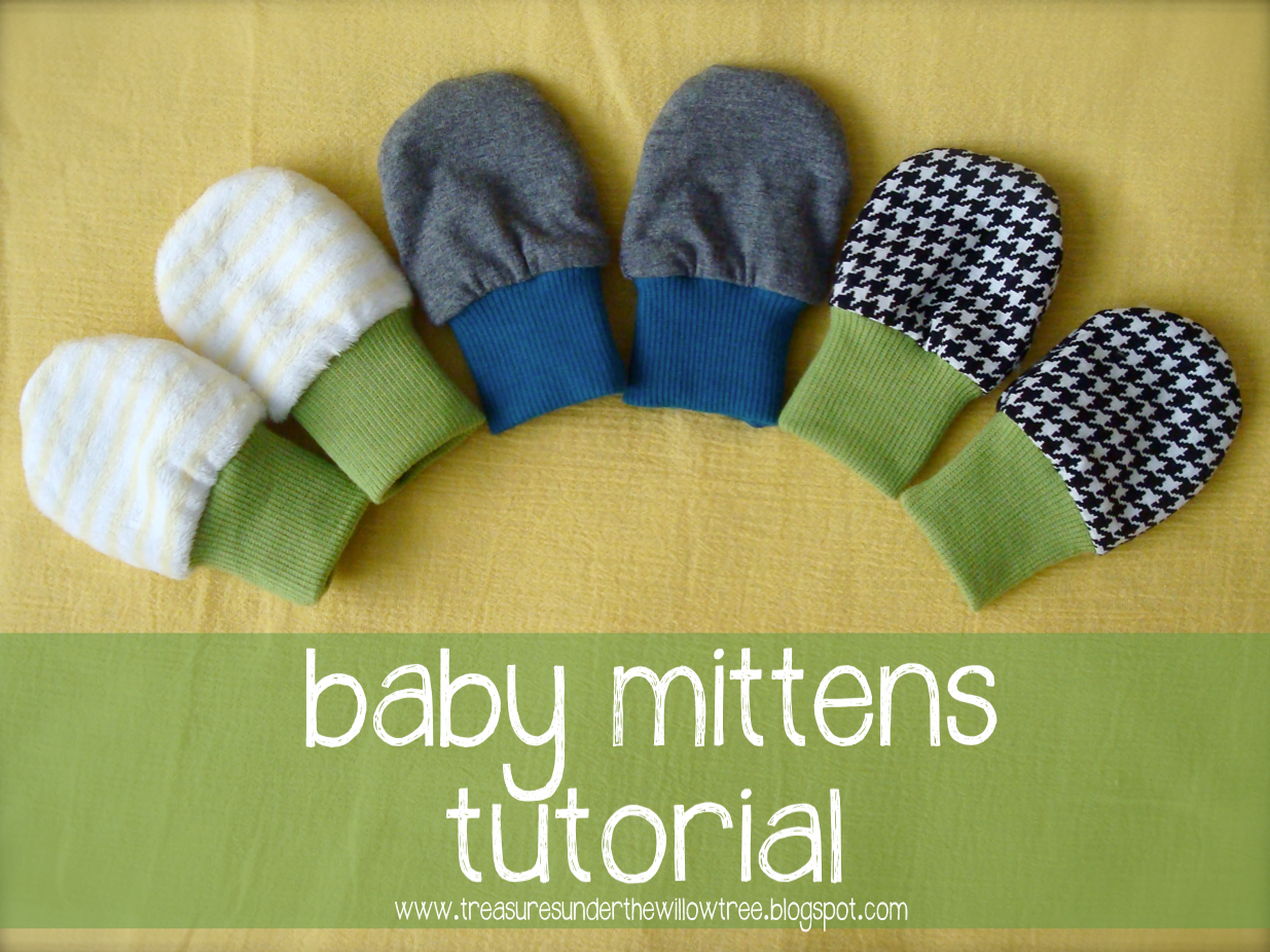 Speckled Owl Studio Tutorial Baby Mittens