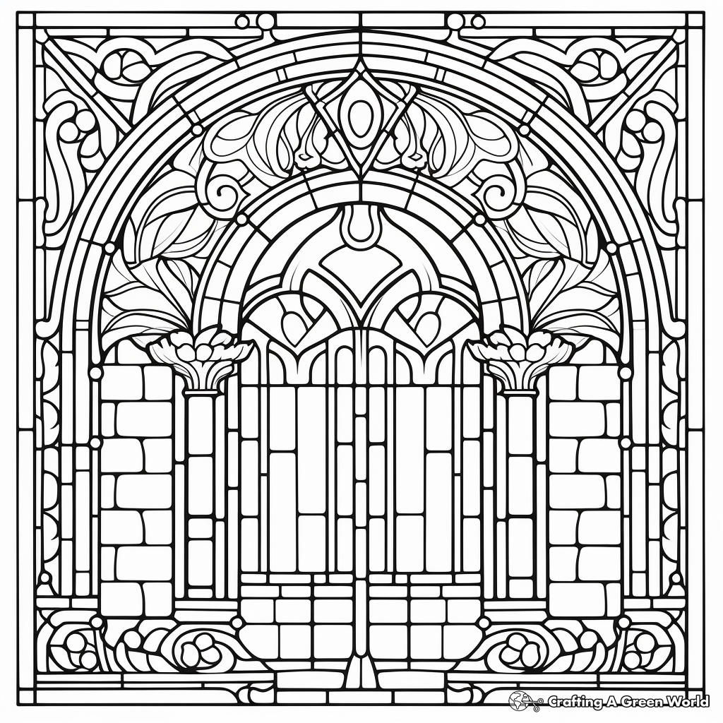 Free Stained Glass Printables