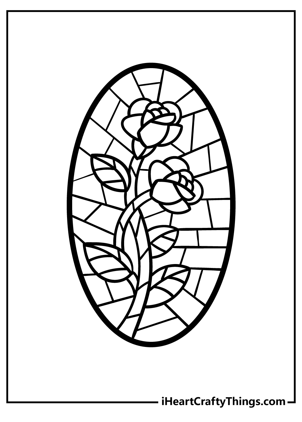 Stained Glass Pages 100 Free Printables 