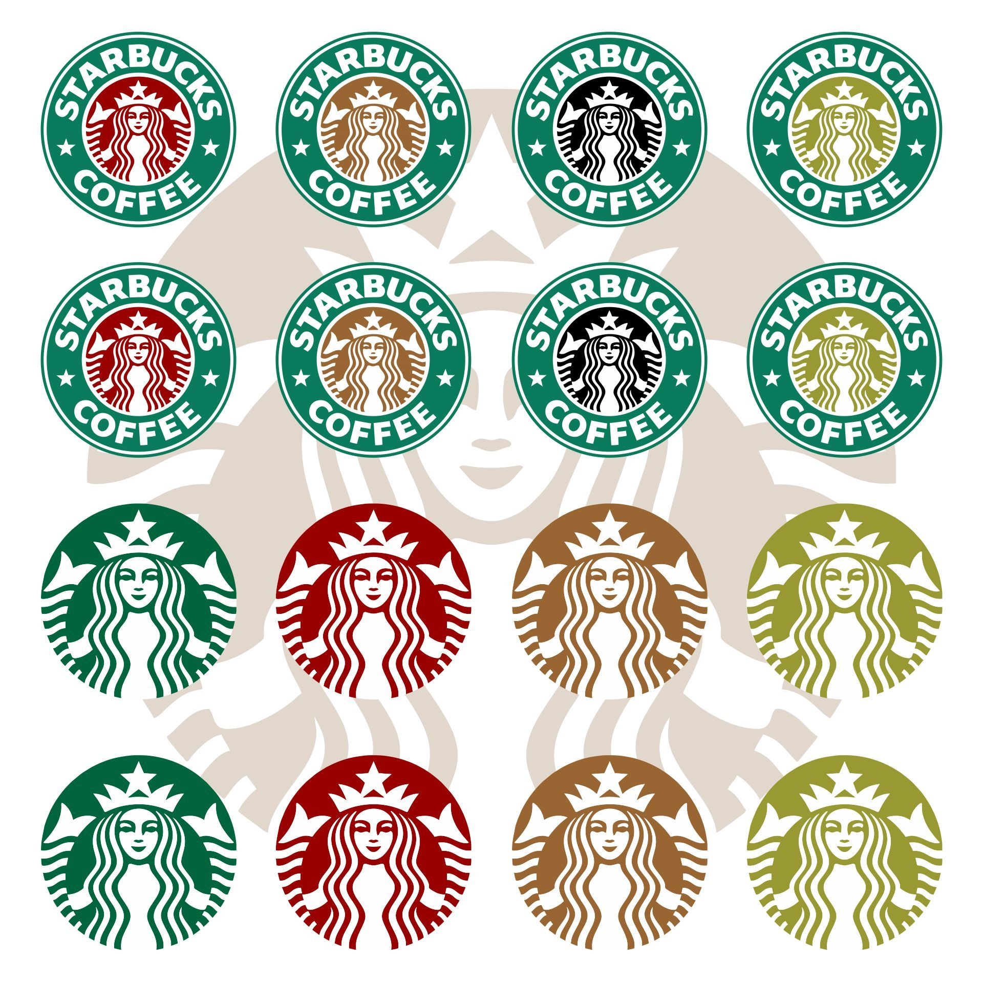 Starbucks Coffee Logo 10 Free PDF Printables Printablee
