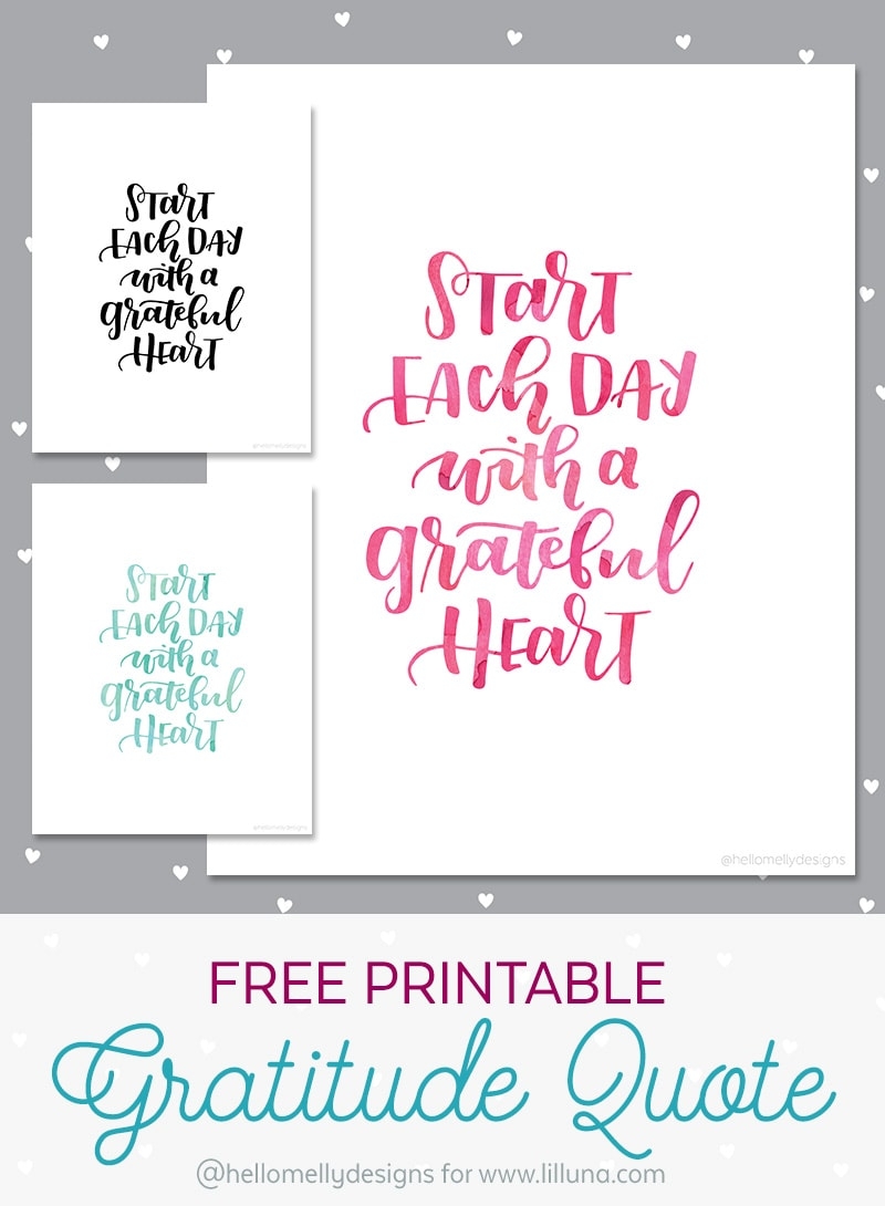 Start Each Day With A Grateful Heart Let s DIY It All With Kritsyn Merkley