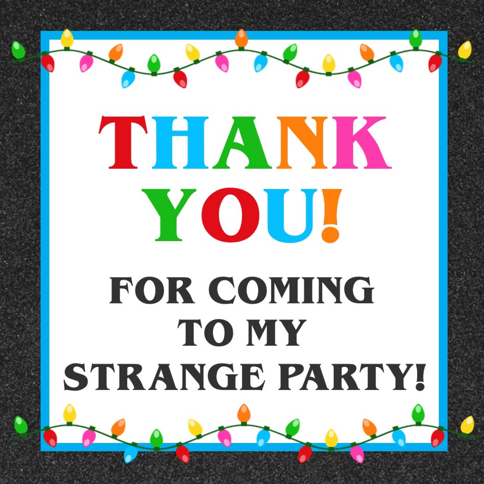 Stranger Things Birthday Favor Printable Stranger Things Party Sweetdesignsbyregan
