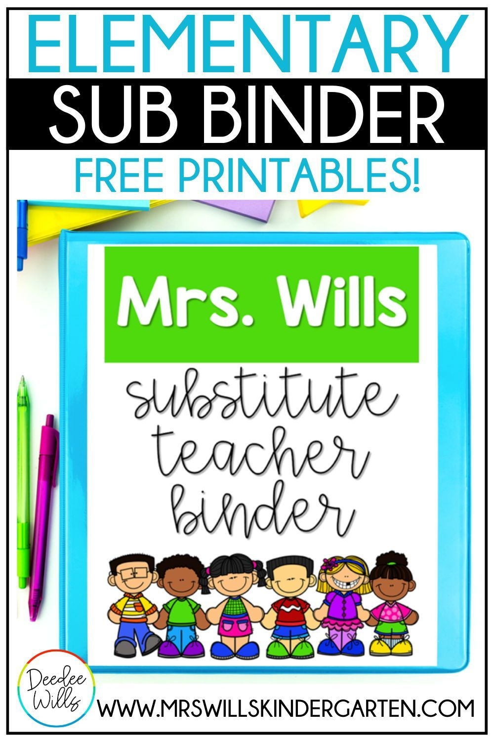 Free Printables For Substitute Teachers
