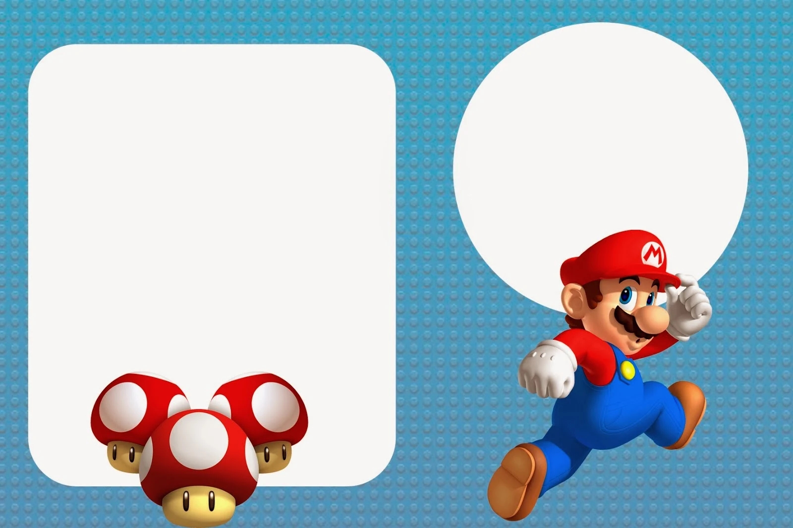 Super Mario Bros Free Party Printables And Invitations Oh My Fiesta In English