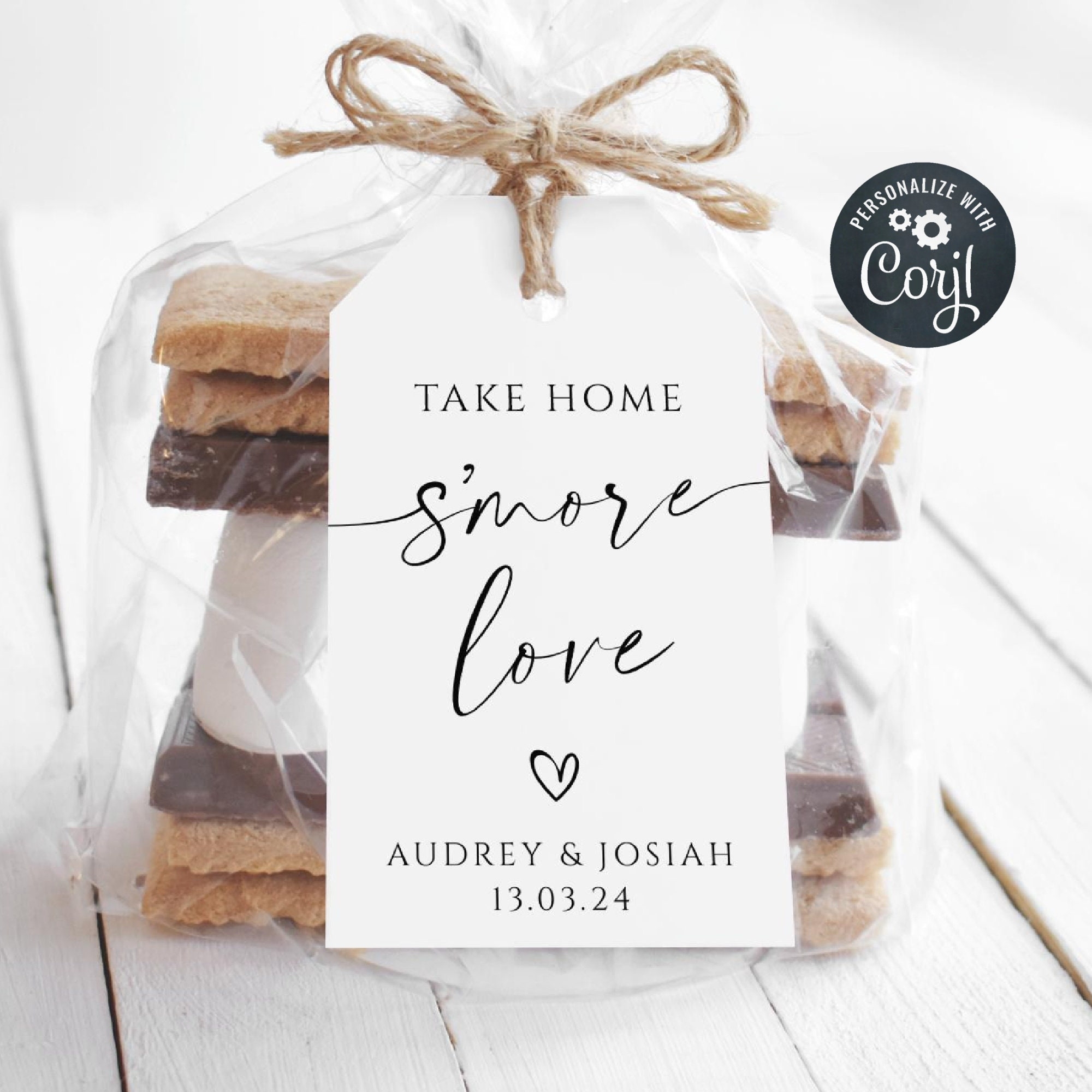 Free Printable Smore Love Tags