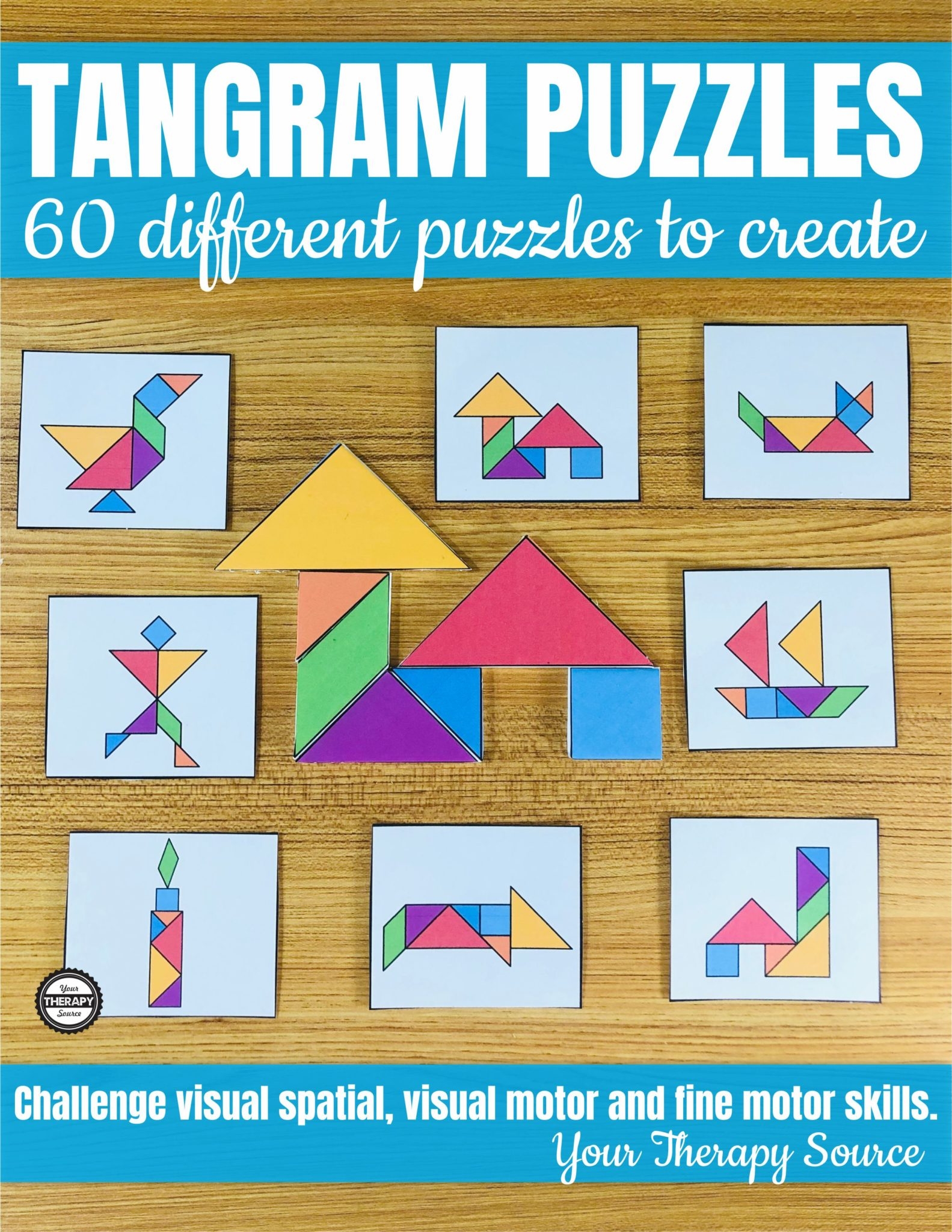 Tangram Puzzles For Kids Growing Play