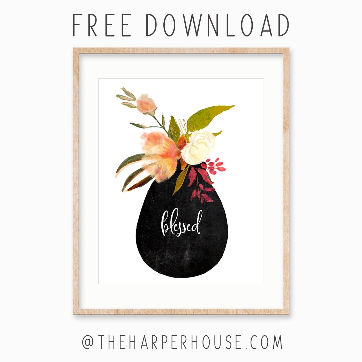 Free Printable Grateful