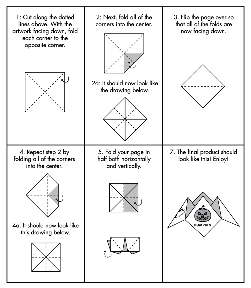 Thanksgiving Joke Cootie Catcher Free Printable Pjs And Paint