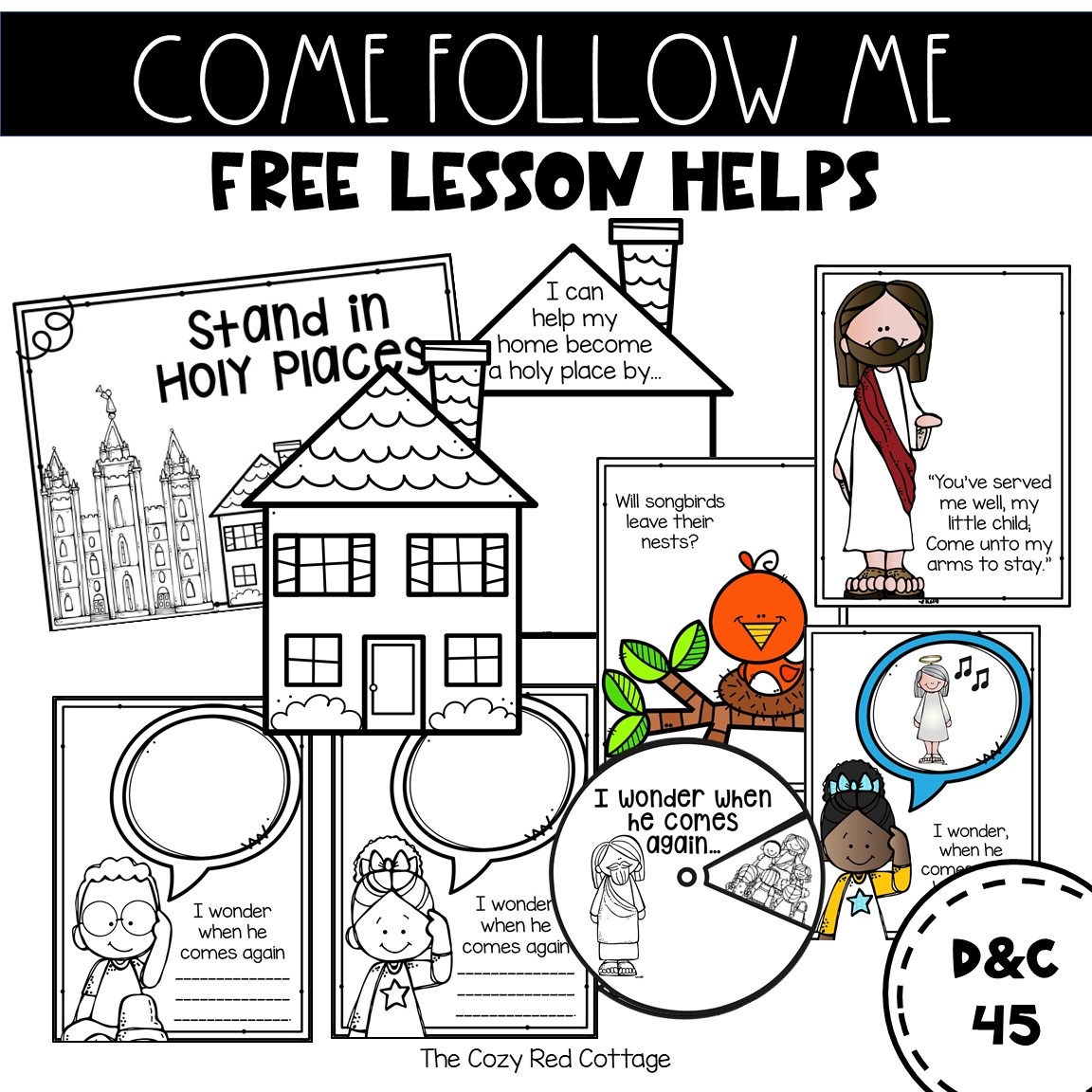 Come Follow Me Free Printables