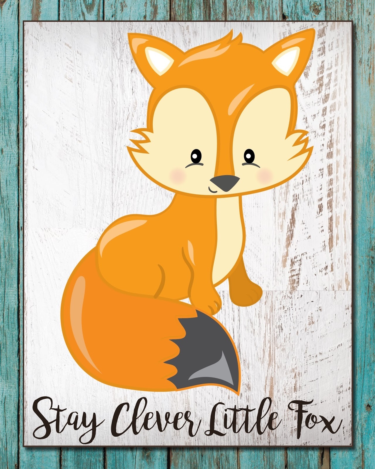Woodland Animal Printables Free