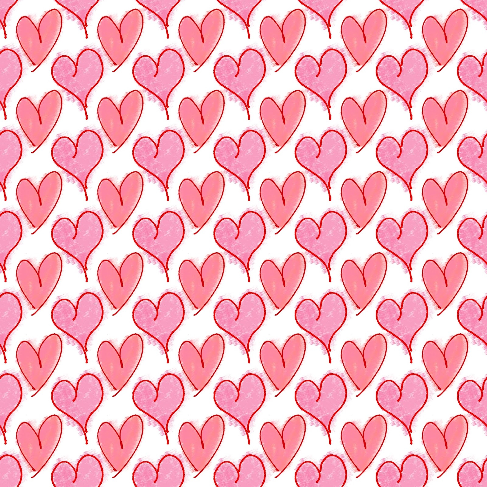 The Graphics Monarch Royalty Free Valentine Hearts Hand Drawn Backgrounds Printable Paper
