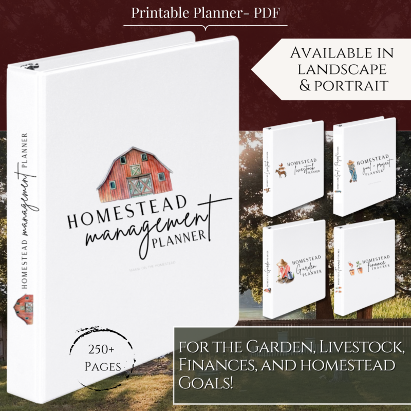Free Homestead Management Printables