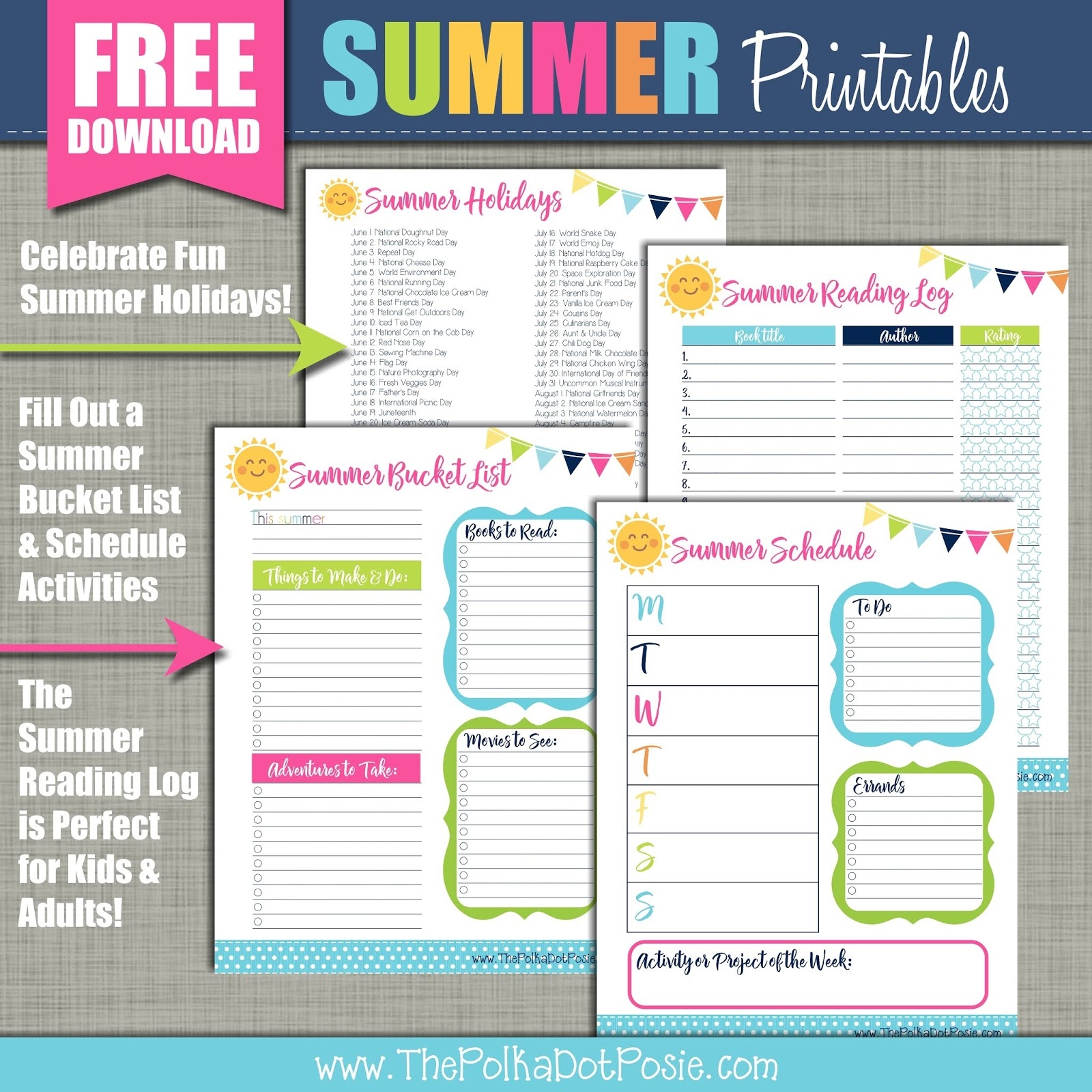 Free Printable Adult Activities