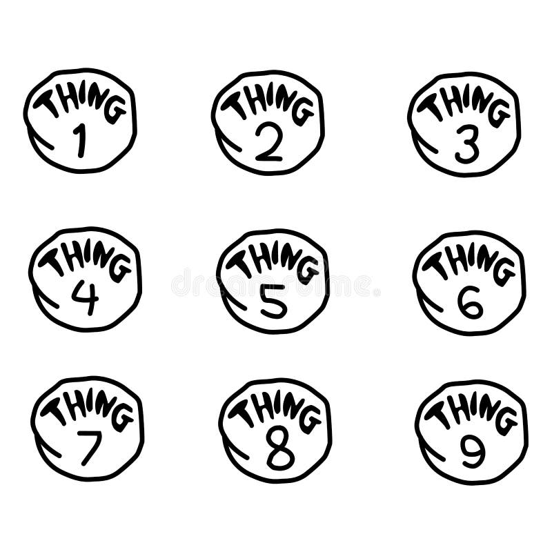 Thing 1 Clipart Stock Illustrations 77 Thing 1 Clipart Stock Illustrations Vectors Clipart Dreamstime