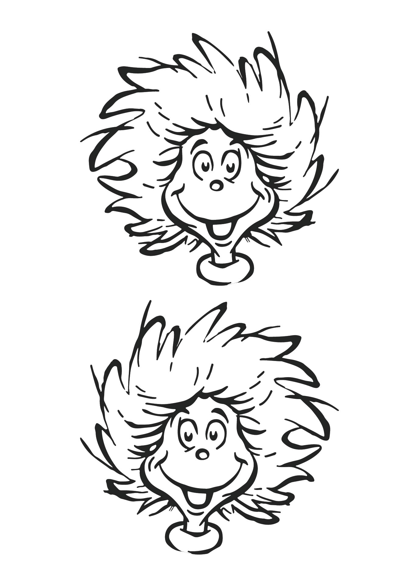 Free Thing 1 Printable
