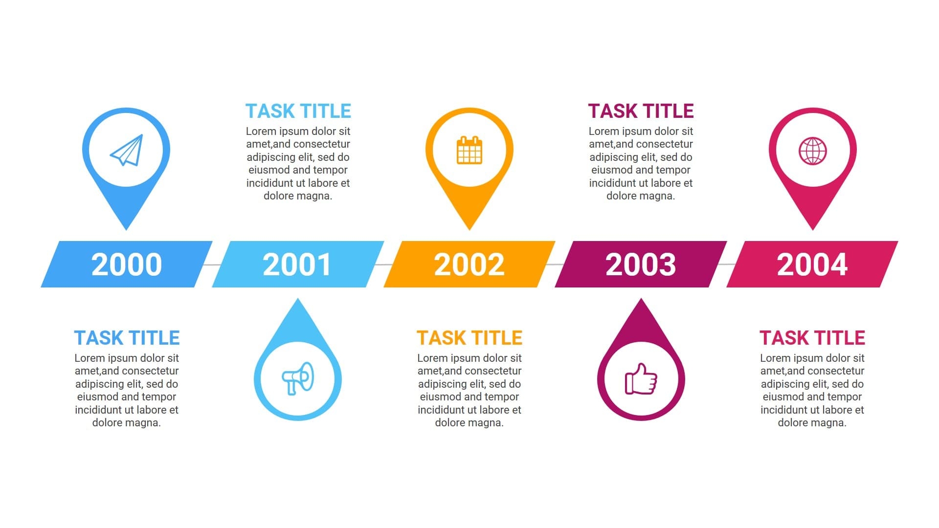 Timeline In PowerPoint Template Infographics Design Free Download Marketing Former
