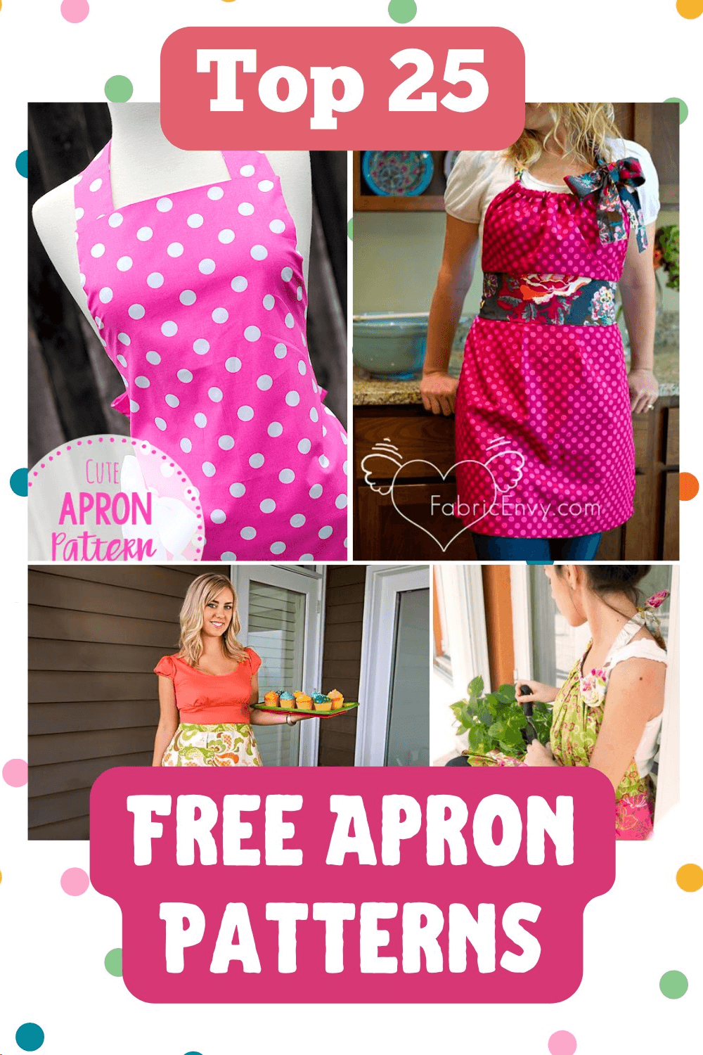 Top 25 Free Apron Patterns Best From The Web