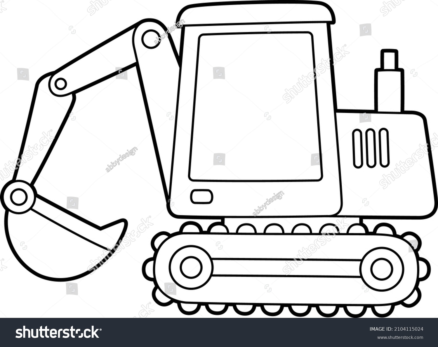 Tractor Coloring Book Royalty Free Images Stock Photos Pictures Shutterstock