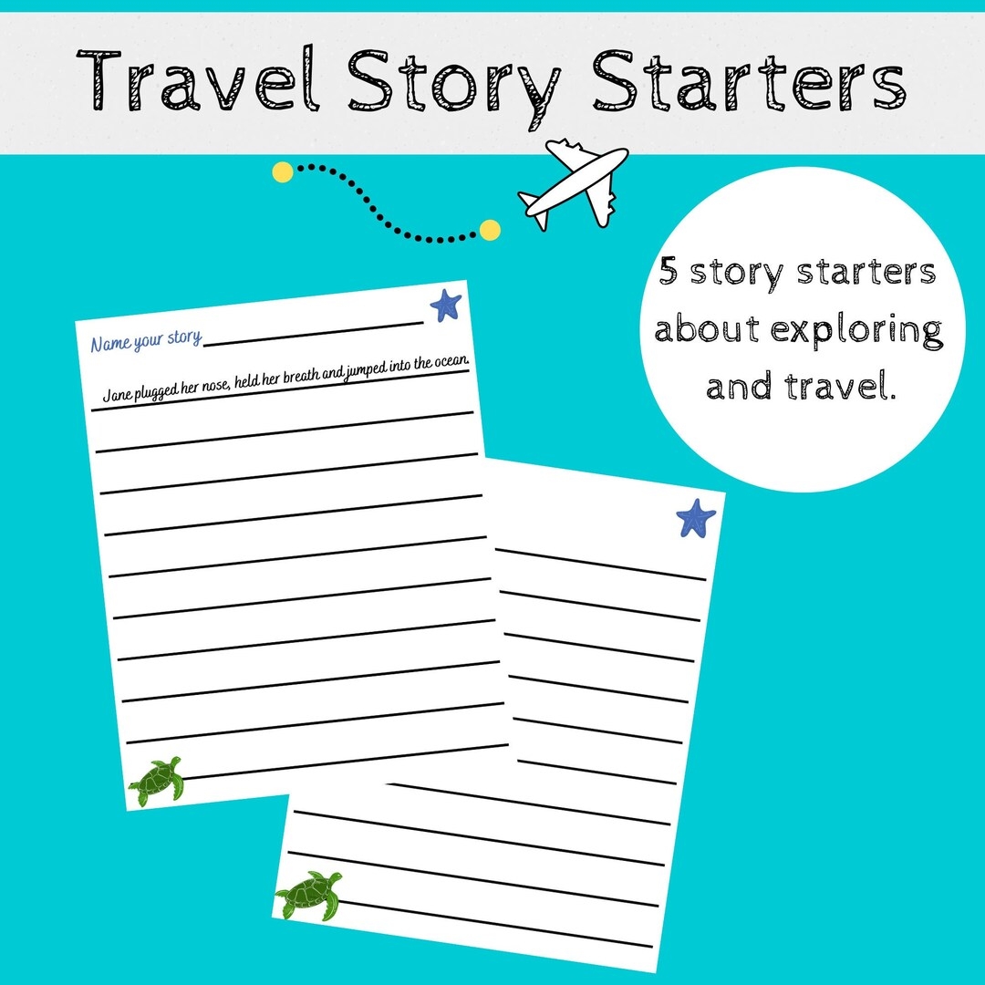 Travel Story Starters Etsy