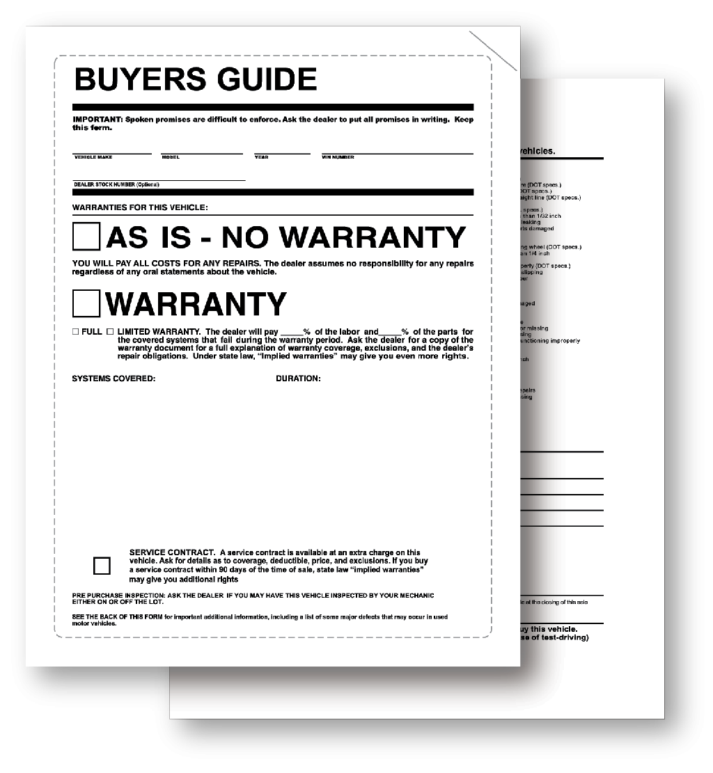 V T PAPER BAK BUYER S GUIDES Auto Dealer Designs