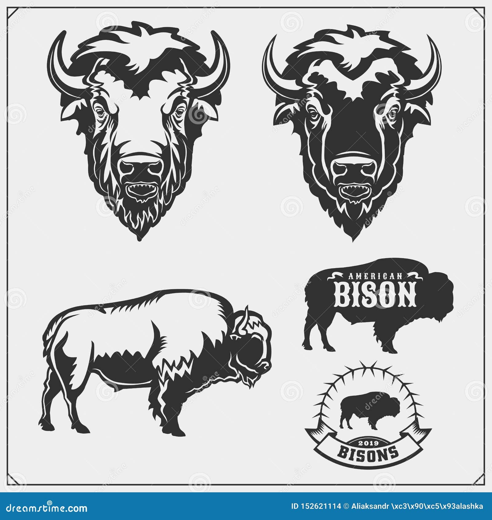 Bison Silhouette Free Printable