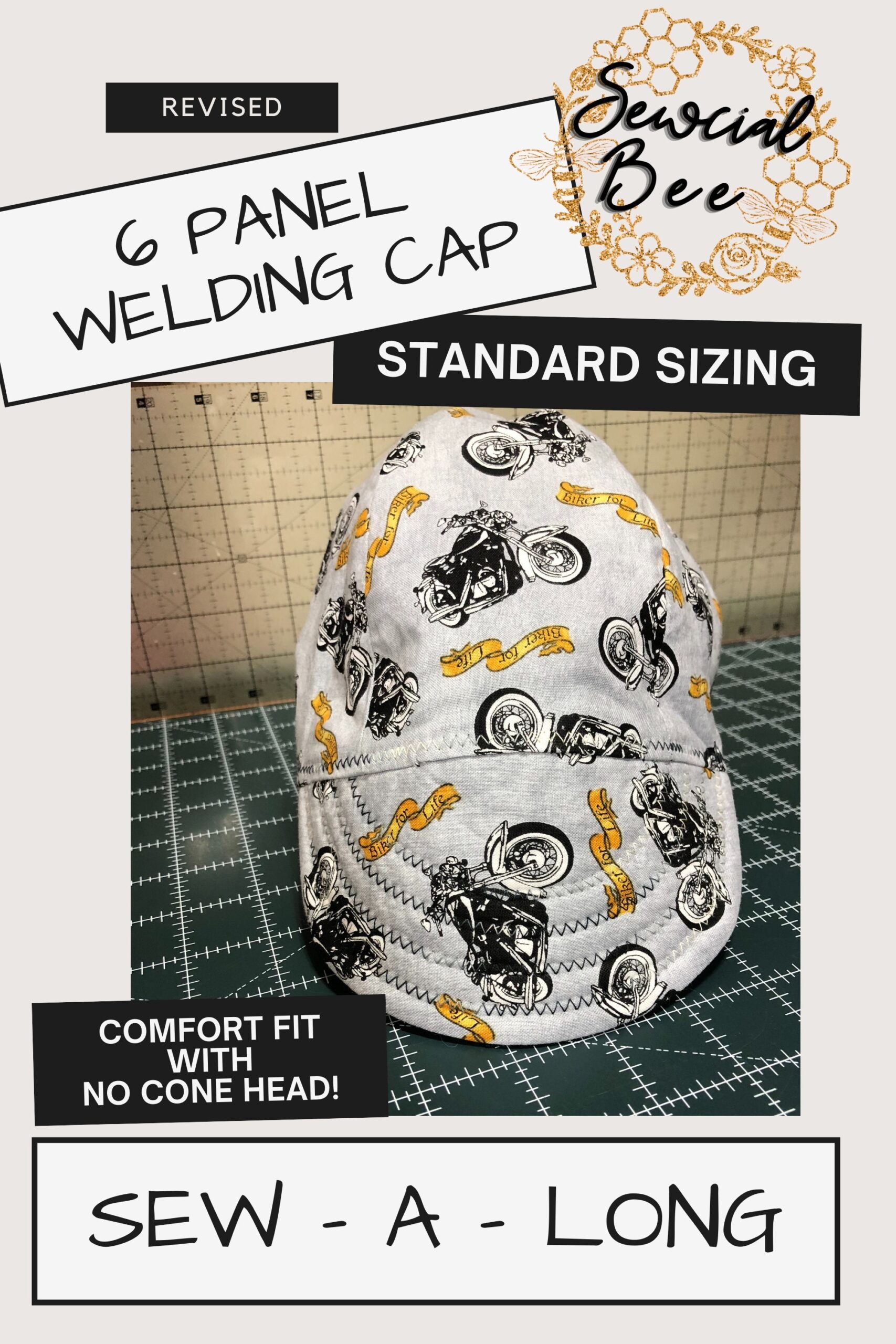 Welding Cap Pattern Etsy